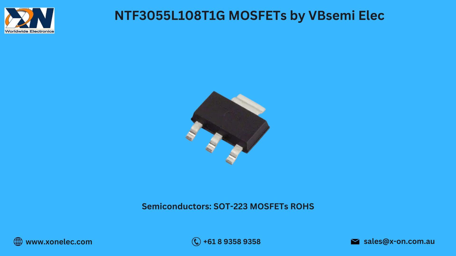 NTF3055L108T1G MOSFETs by TECH PUBLIC – High-Performance Power Device | Buy Now image