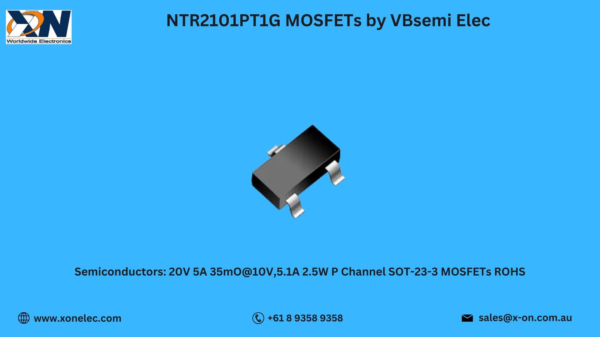 NTR2101PT1G MOSFETs by VBsemi Elec – Compact Power Efficiency | Buy Online at XO image