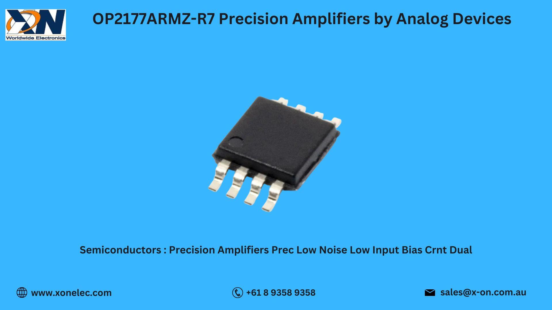 OP2177ARMZ-R7 Precision Amplifiers – Buy at XON image