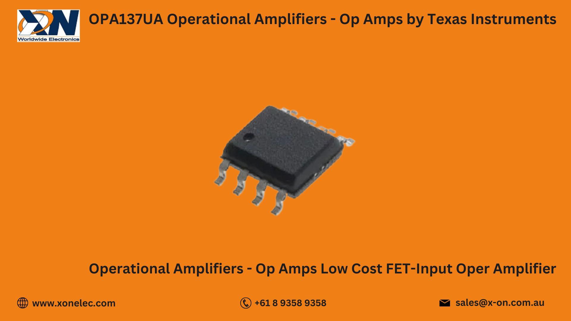 OPA137UA Op Amps by Texas Instruments image