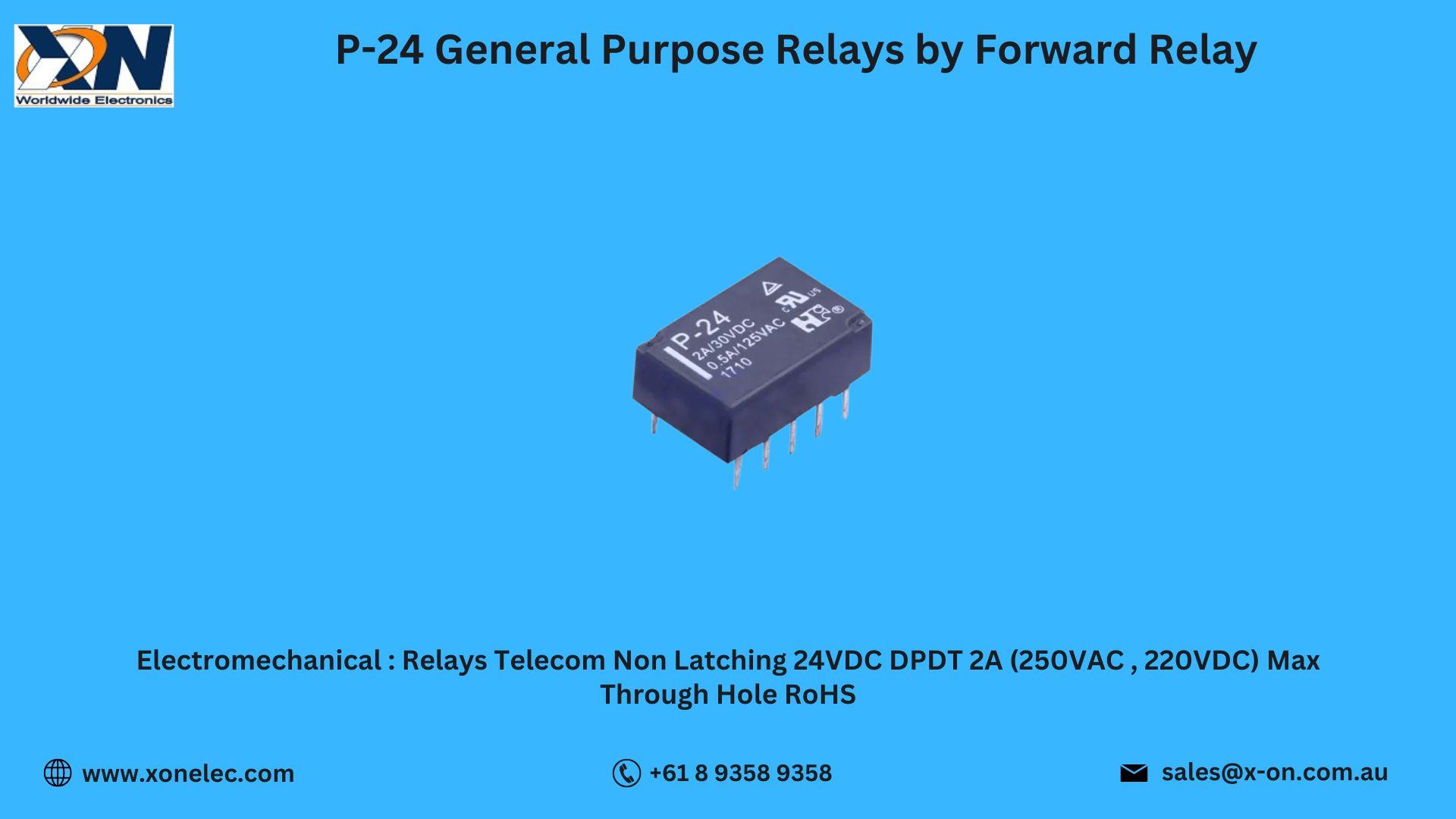 P-24 General Purpose Relays by Forward Relay – Buy at XON image