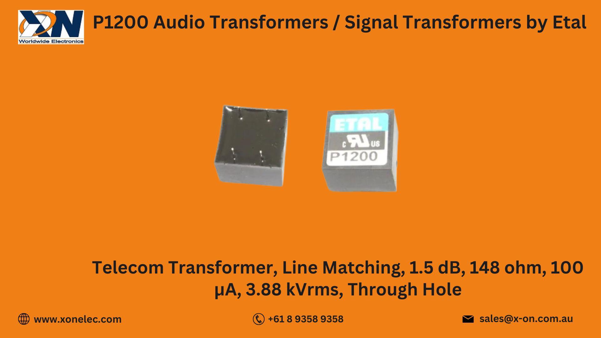 P1200 Audio Transformers by Etal image