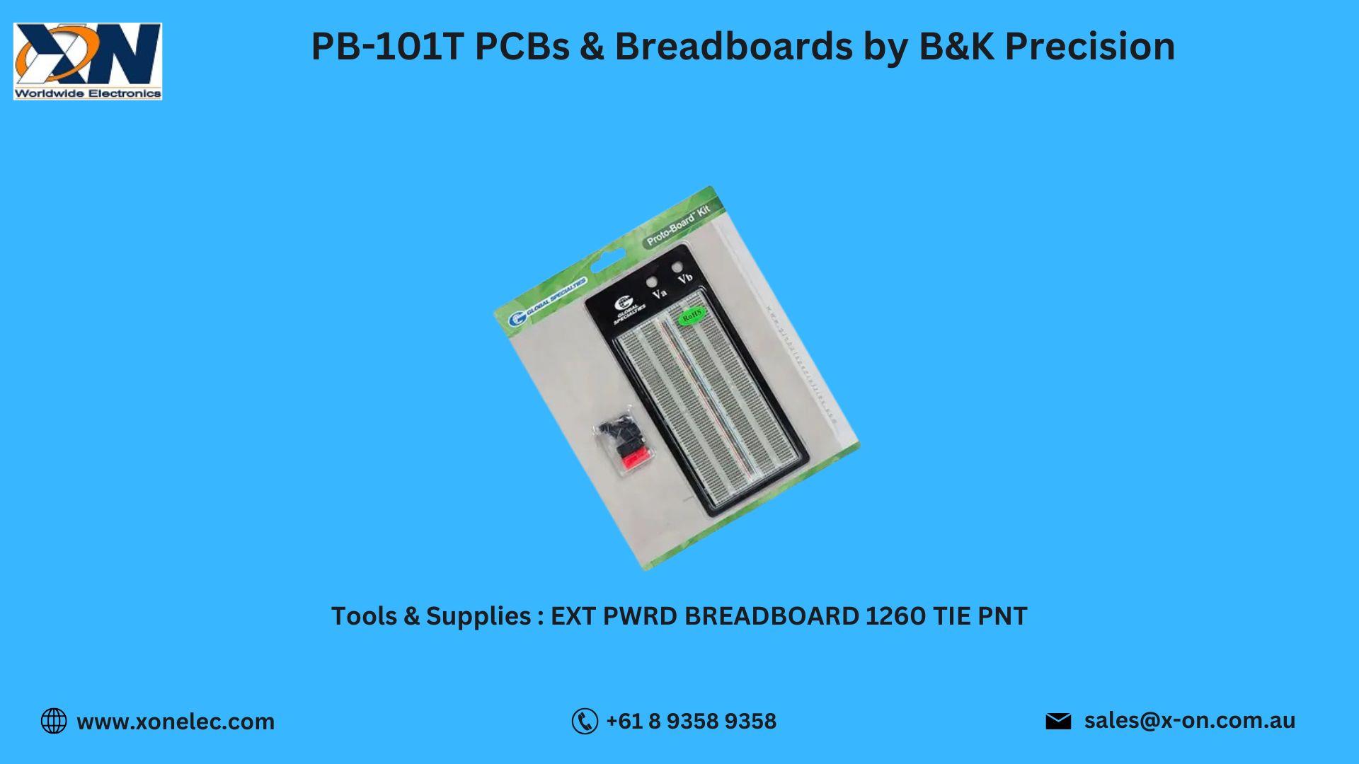 PB-101T PCBs & Breadboards by B&K Precision | Buy Online at XON image