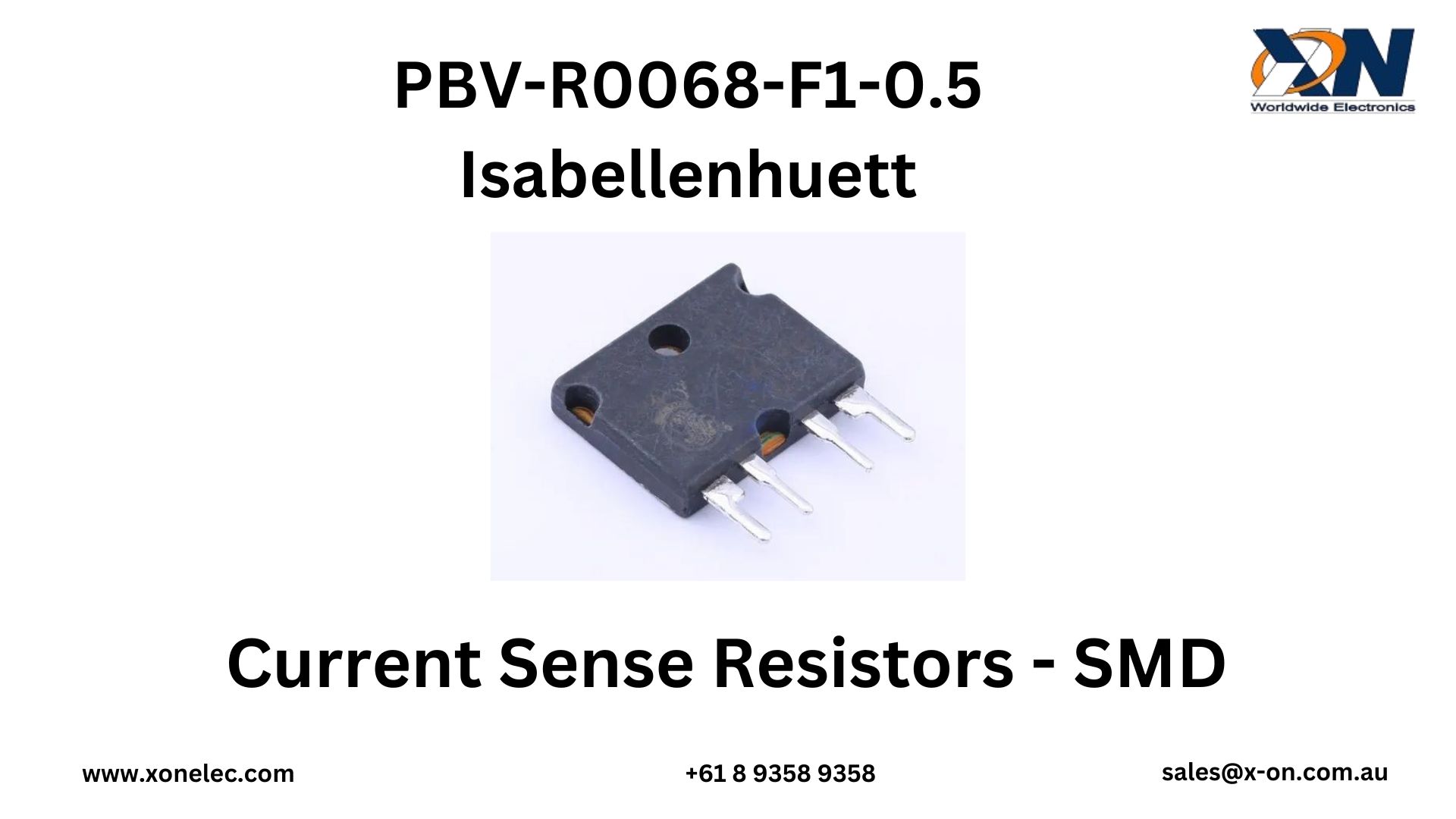 Best PBV-R0068-F1-0.5 Current Sense Resistors Retailers image