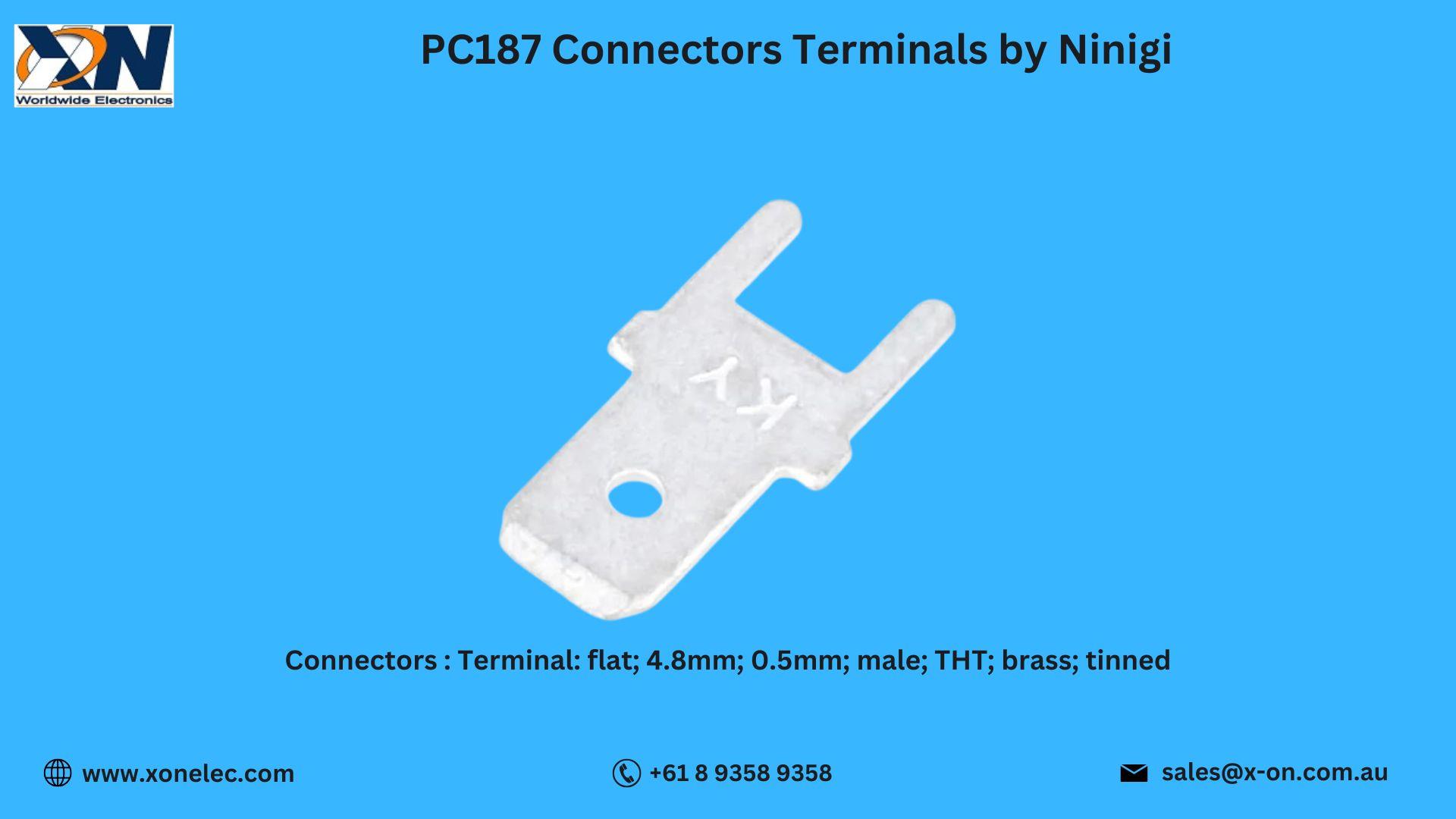 PC187 Connectors Terminals by Ninigi | Buy Online at XON image