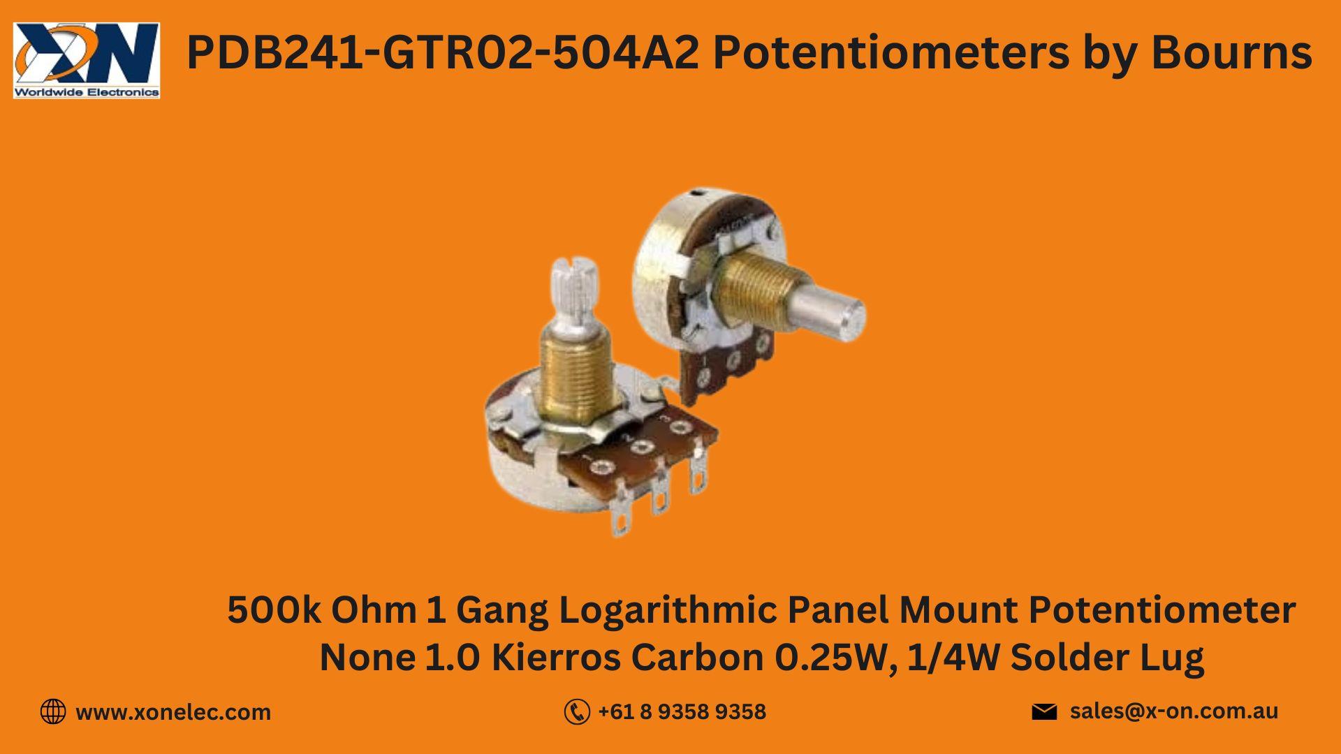 PDB241-GTR02-504A2 Potentiometers by Bourns – Buy Online at XON image