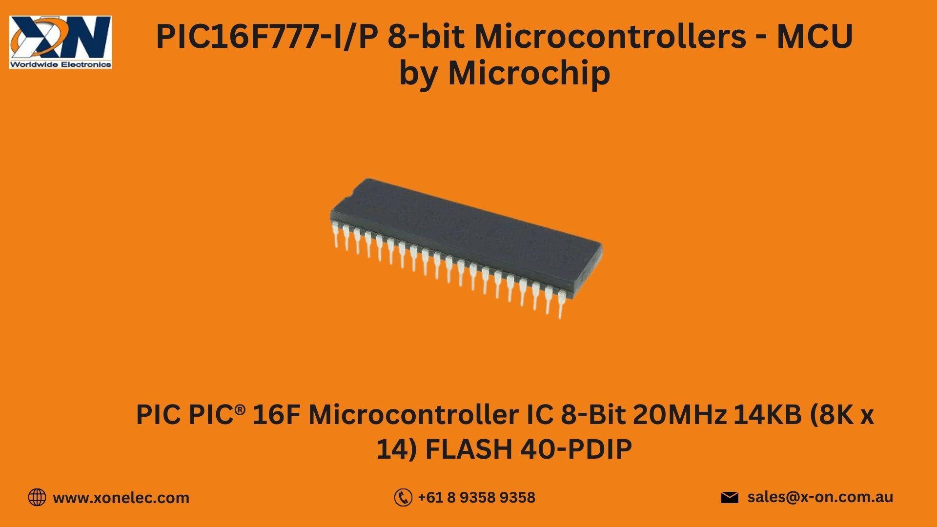 PIC16F777-I/P Microcontrollers by Microchip image