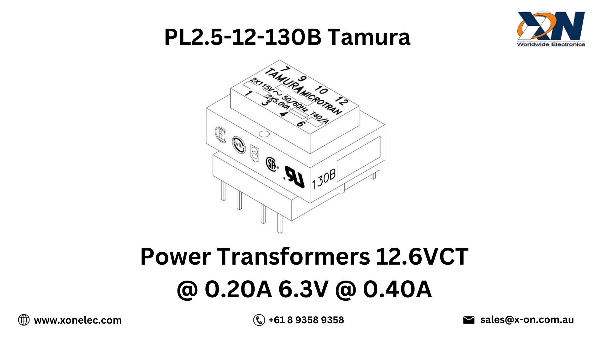 Best PL2.5-12-130B Power Transformers Retailer in India, USA image