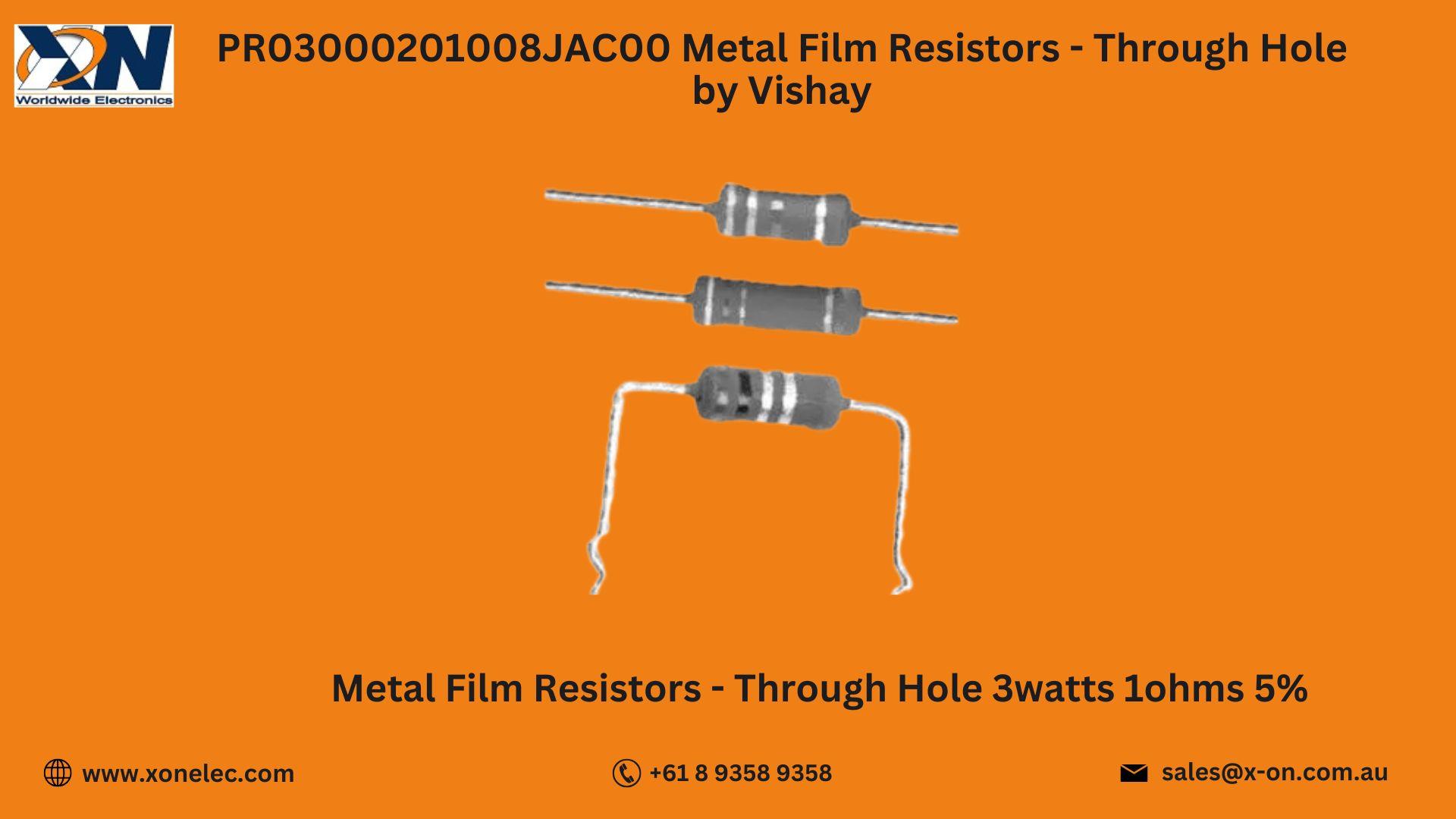 Vishay PR03000201008JAC00 Metal Film Through-Hole Resistor image