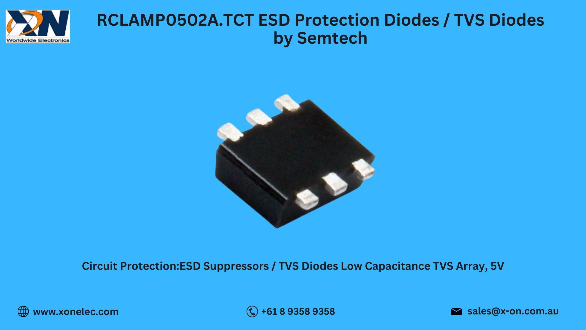 RCLAMP0502A.TCT TVS Diode – Buy Online at XON image