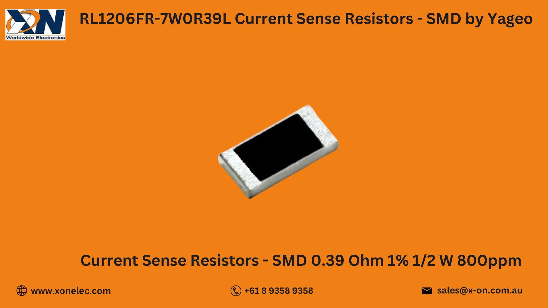 RL1206FR-7W0R39L Resistors by Yageo – Buy Online at XON image