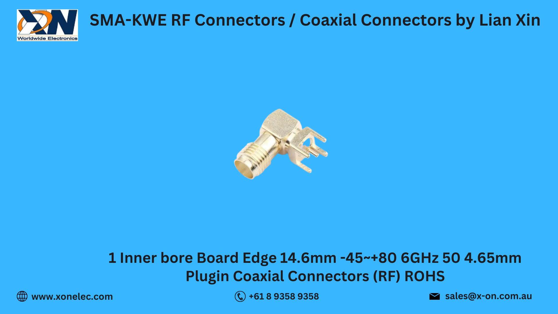 SMA-KWE RF Connectors by Lian Xin – Buy Online at XON image