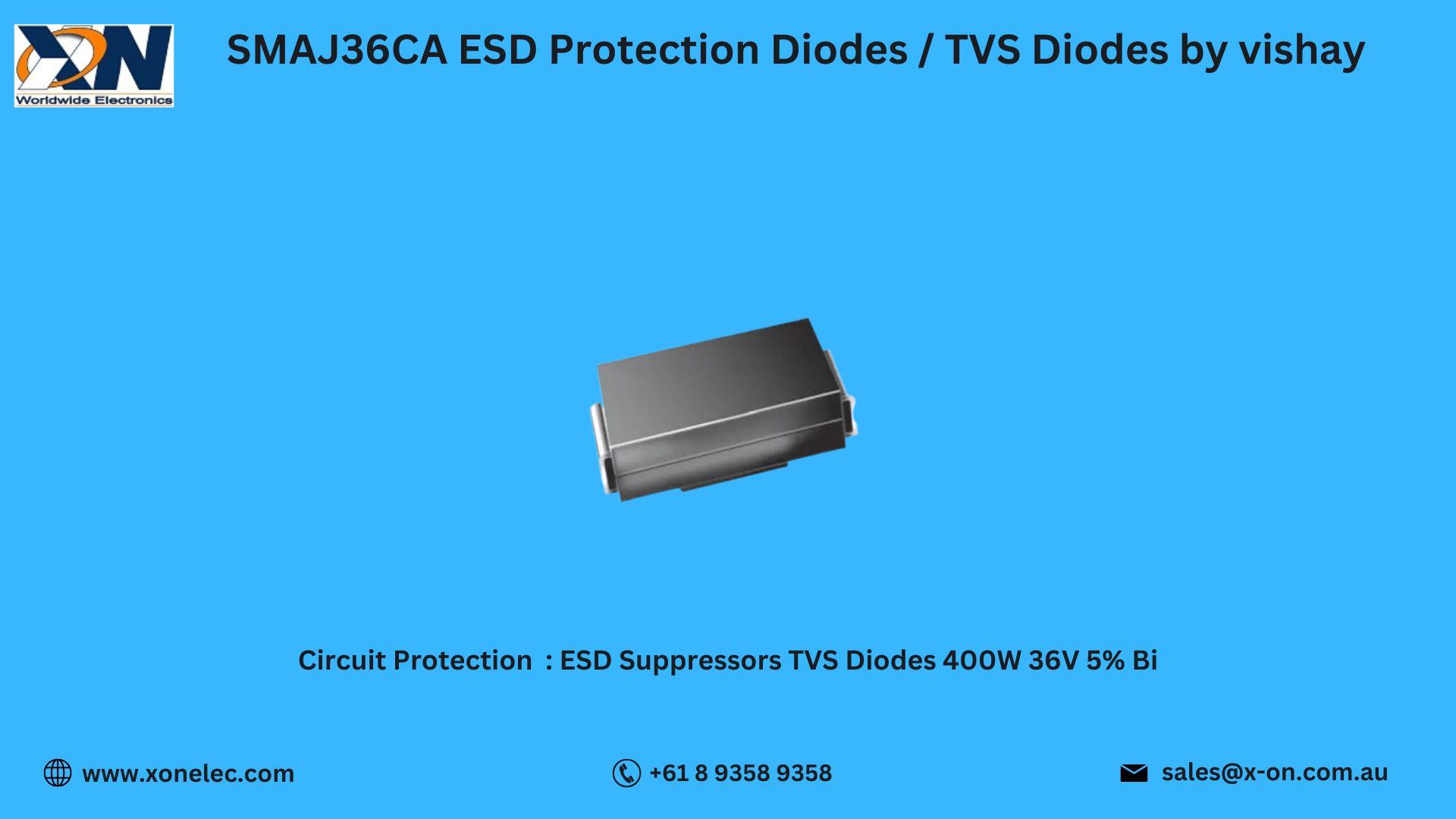 SMAJ36CA Littelfuse TVS Diode – 400W Surge Device | Buy at XON  Met image