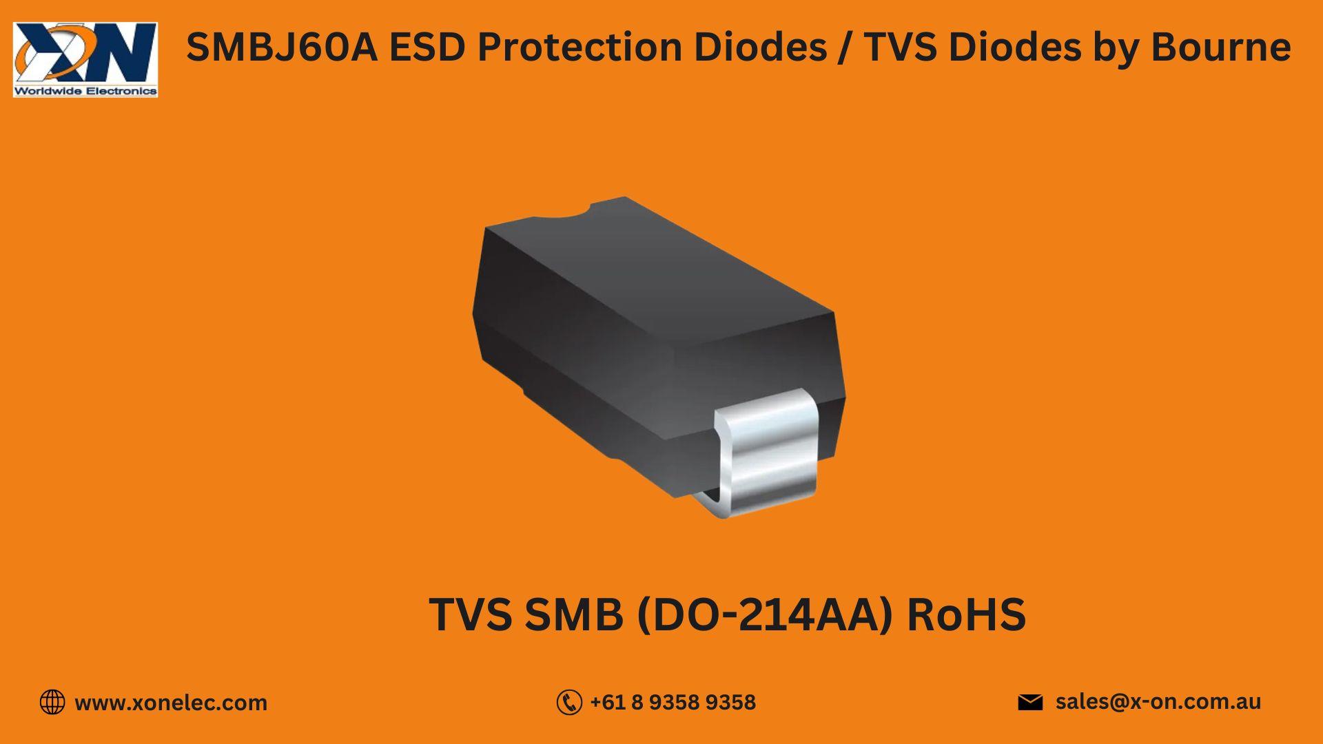 SMBJ26A TVS Diodes by Bourne – Buy Online at XON image