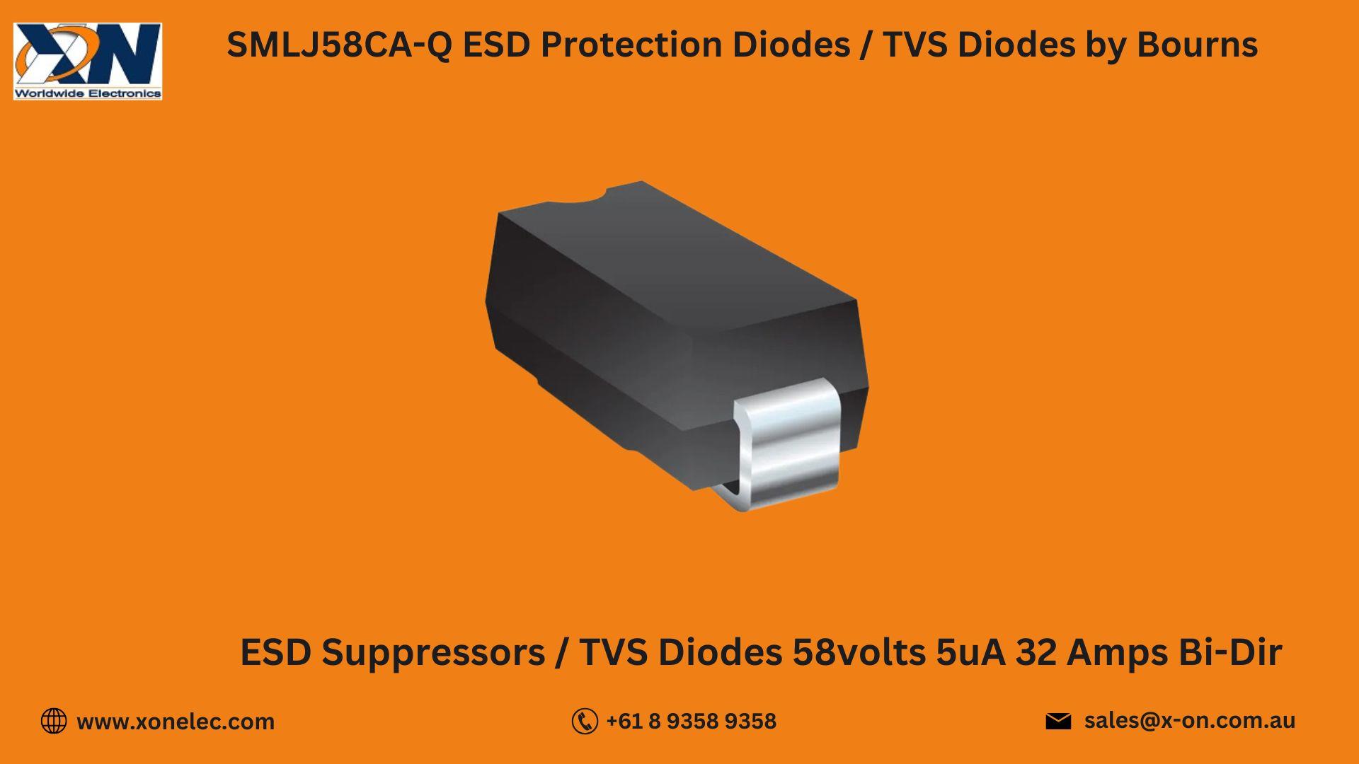 SMLJ58CA-Q TVS Diodes by Bourns – Buy Online at XON image