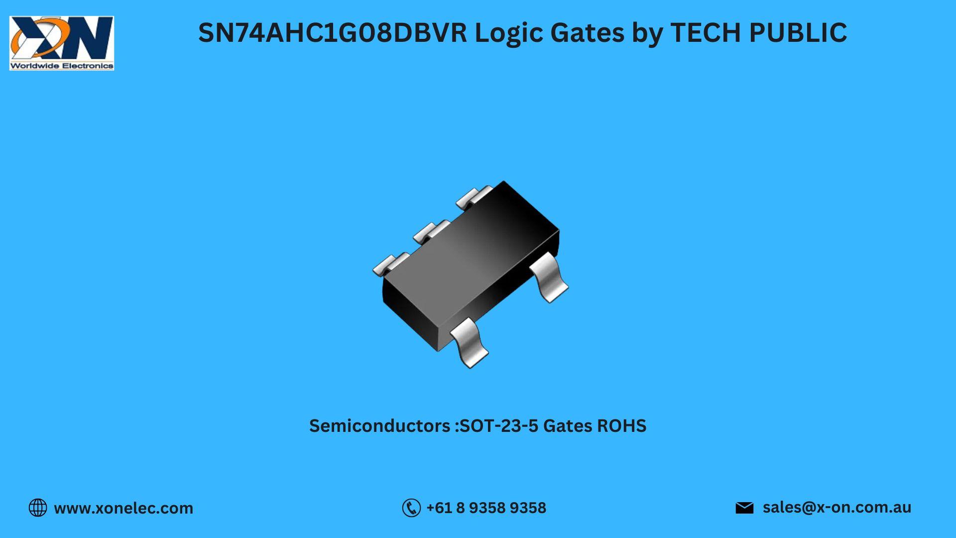 SN74AHC1G08DBVR Logic Gates by TECH PUBLIC – Buy at XON image