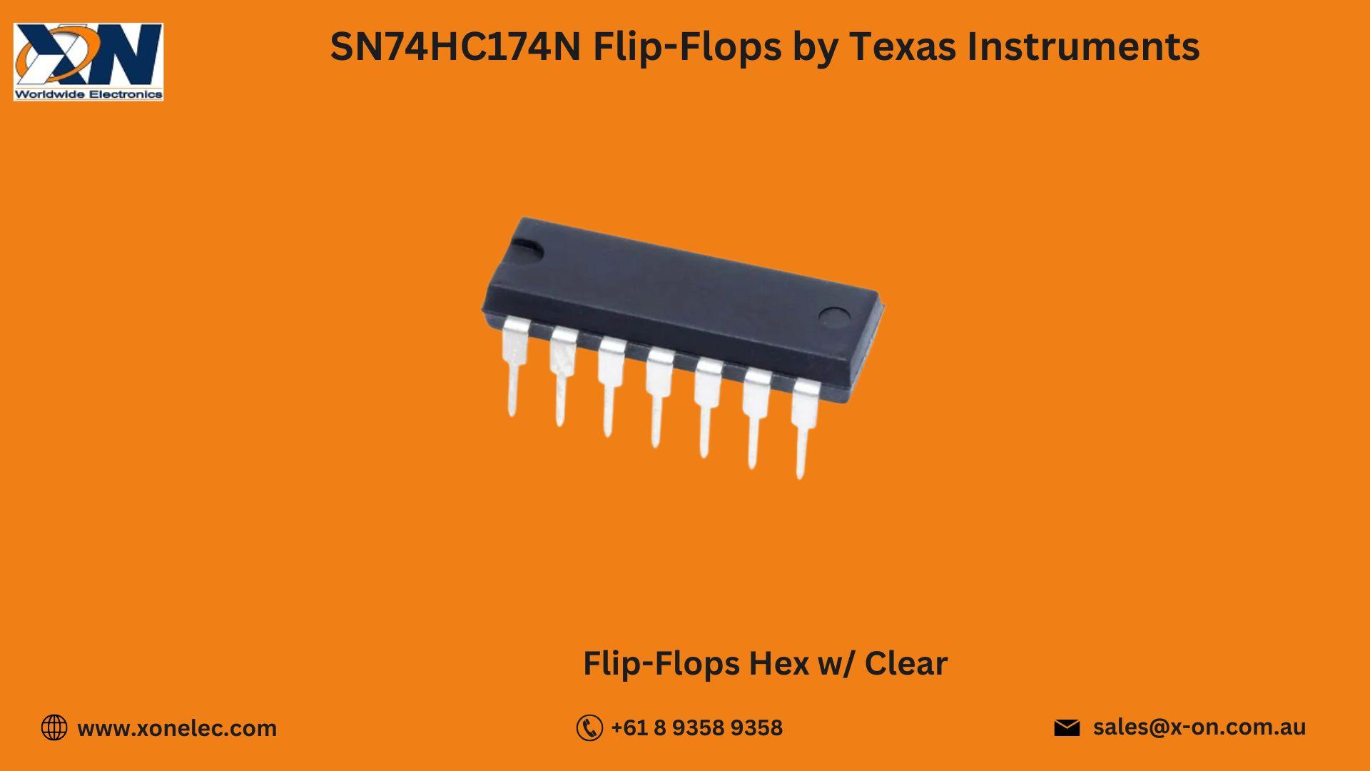 SN74HC174N Flip-Flops by Texas Instruments – Buy Online at XON image