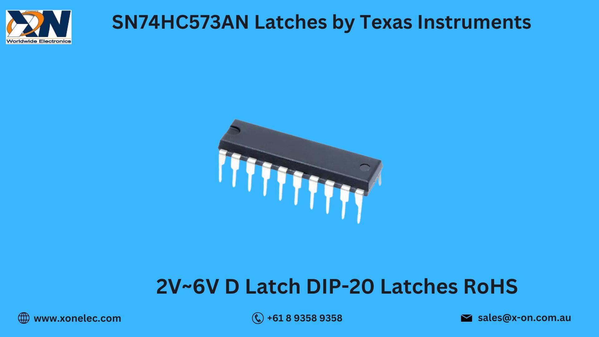 TI SN74HC573AN Octal Latch – High-Speed Logic IC image
