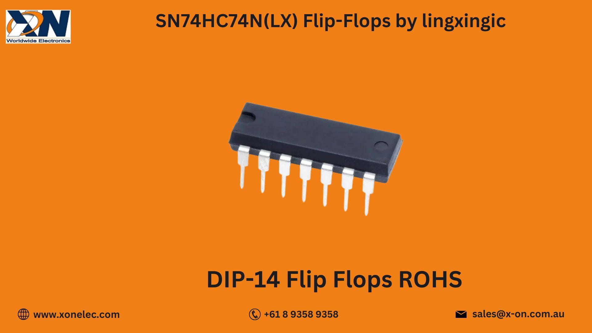 SN74HC74N(LX) Flip-Flops by Lingxingic – Buy Online at XON image