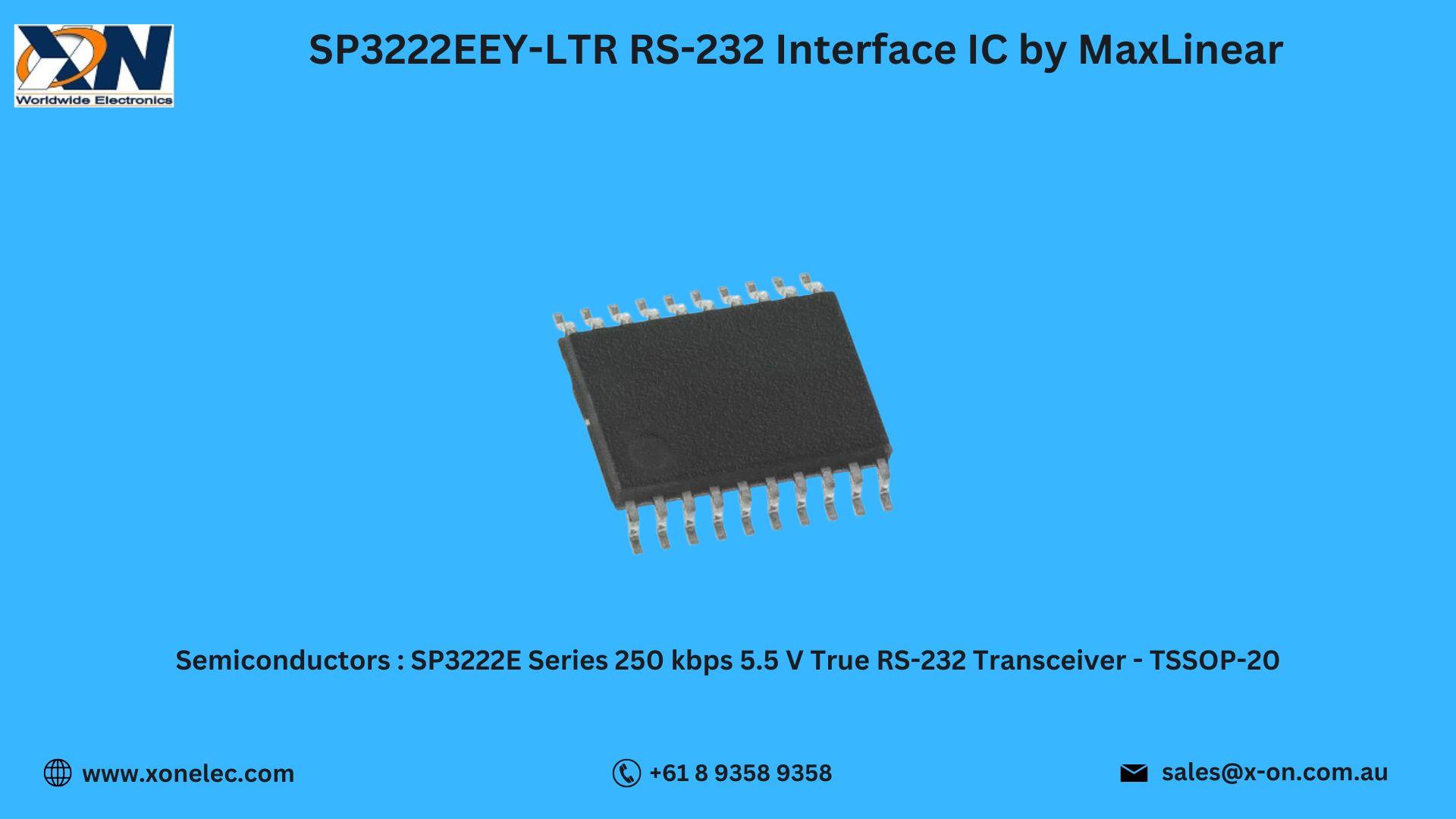 SP3222EEY-LTR RS-232 Interface IC – Buy Online at XON image