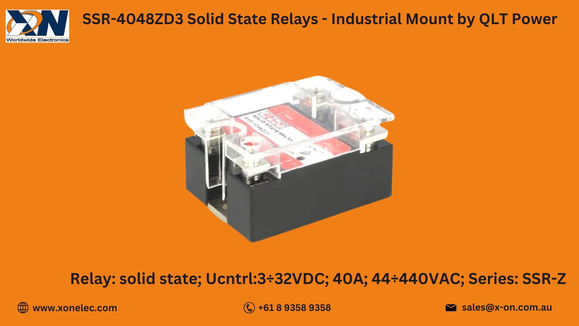SSR-4048ZD3 Solid State Relays by QLT Power – Buy Online at XON image