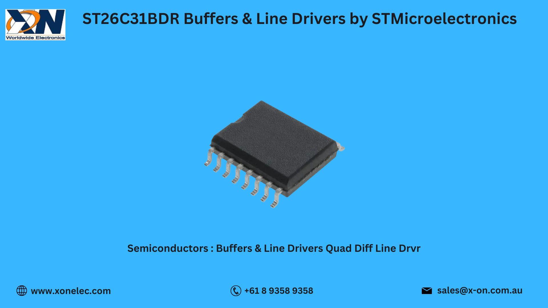ST26C31BDR Buffers & Line Drivers – Buy at XON image