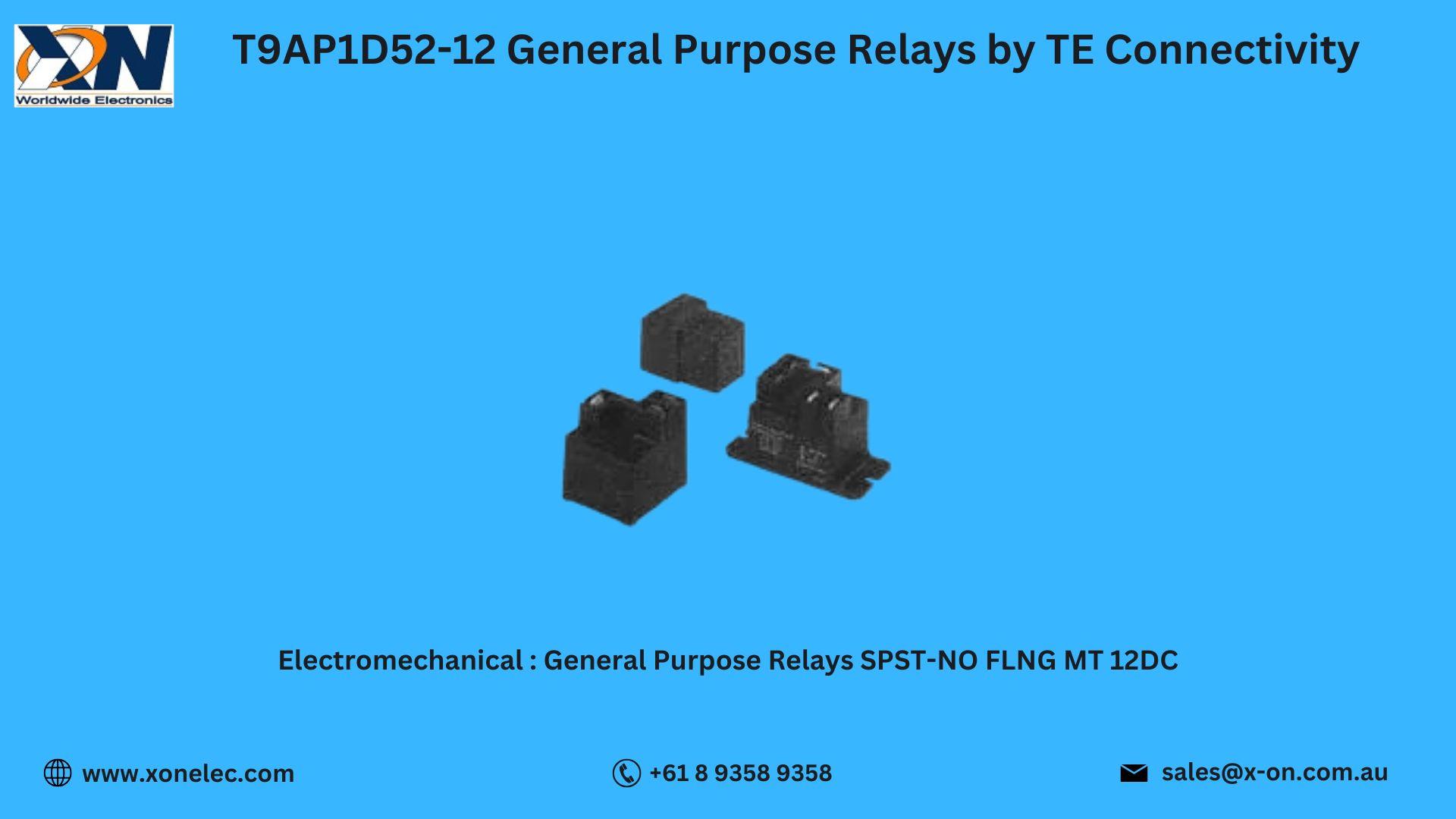 T9AP1D52-12 General Purpose Relays – Buy at XON image