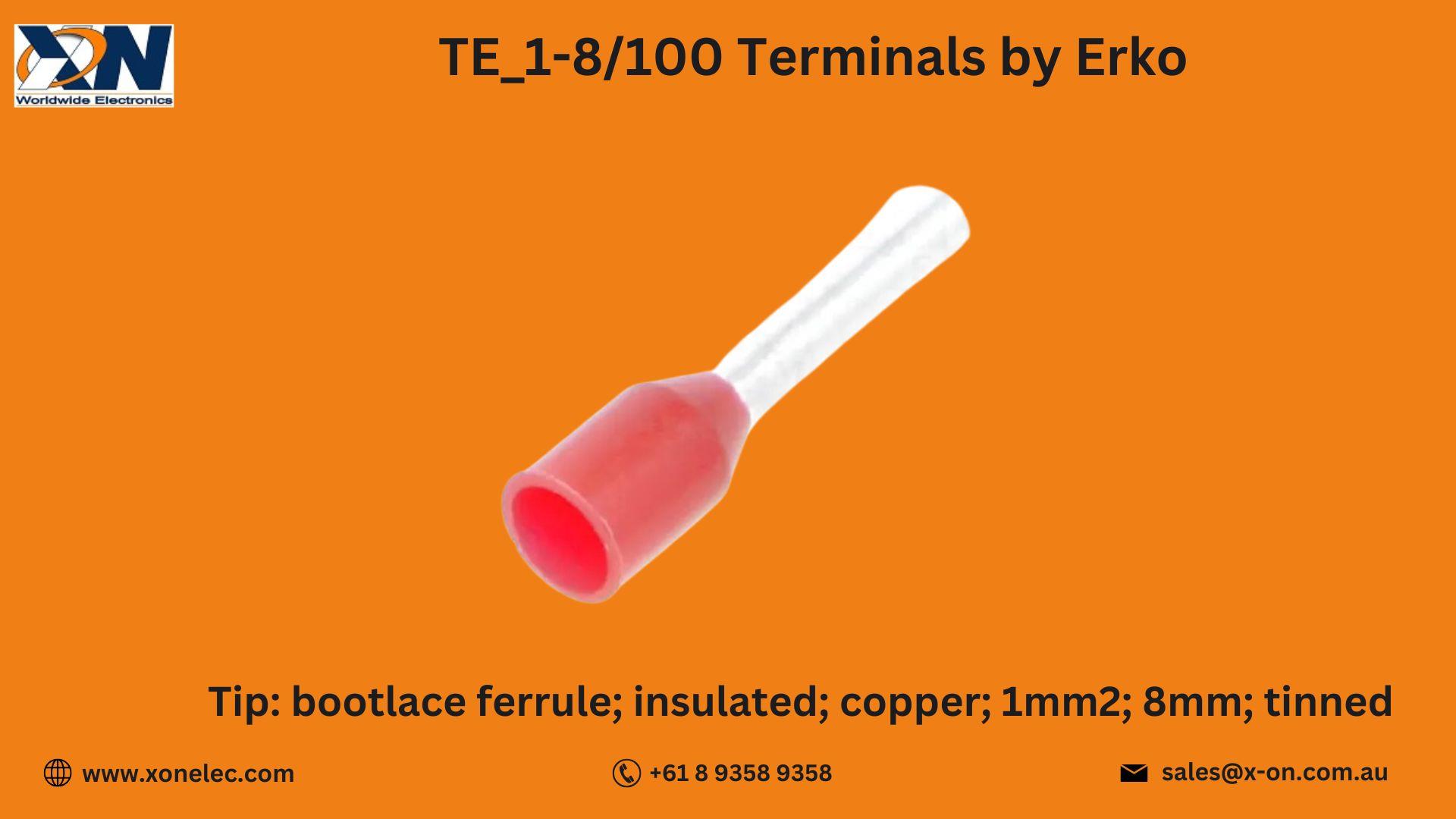 TE_1-8/100 Terminals by Erko – Buy Online at XON image