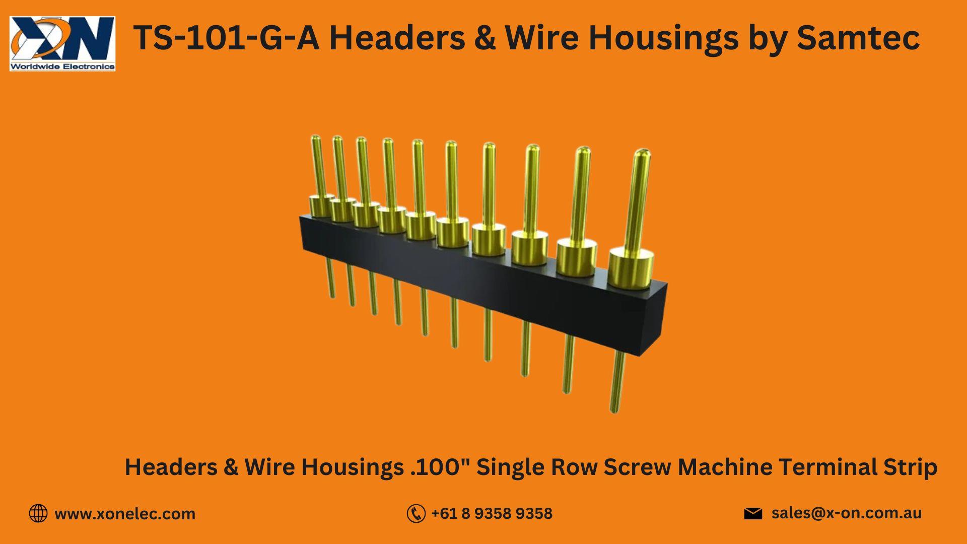 TS-101-G-A Headers by Samtec – Buy Online at XON image