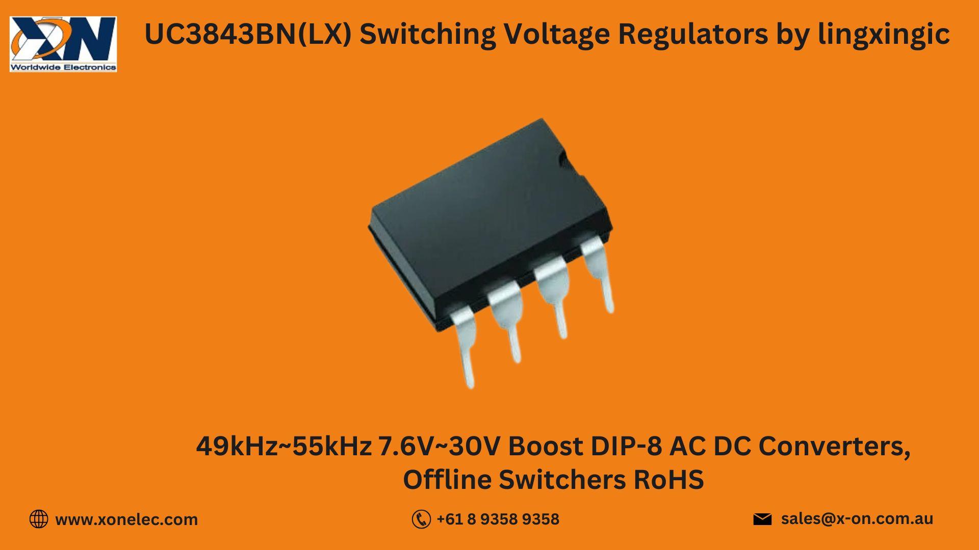UC3843BN(LX) Switching Voltage Regulators – Buy Online at XON image