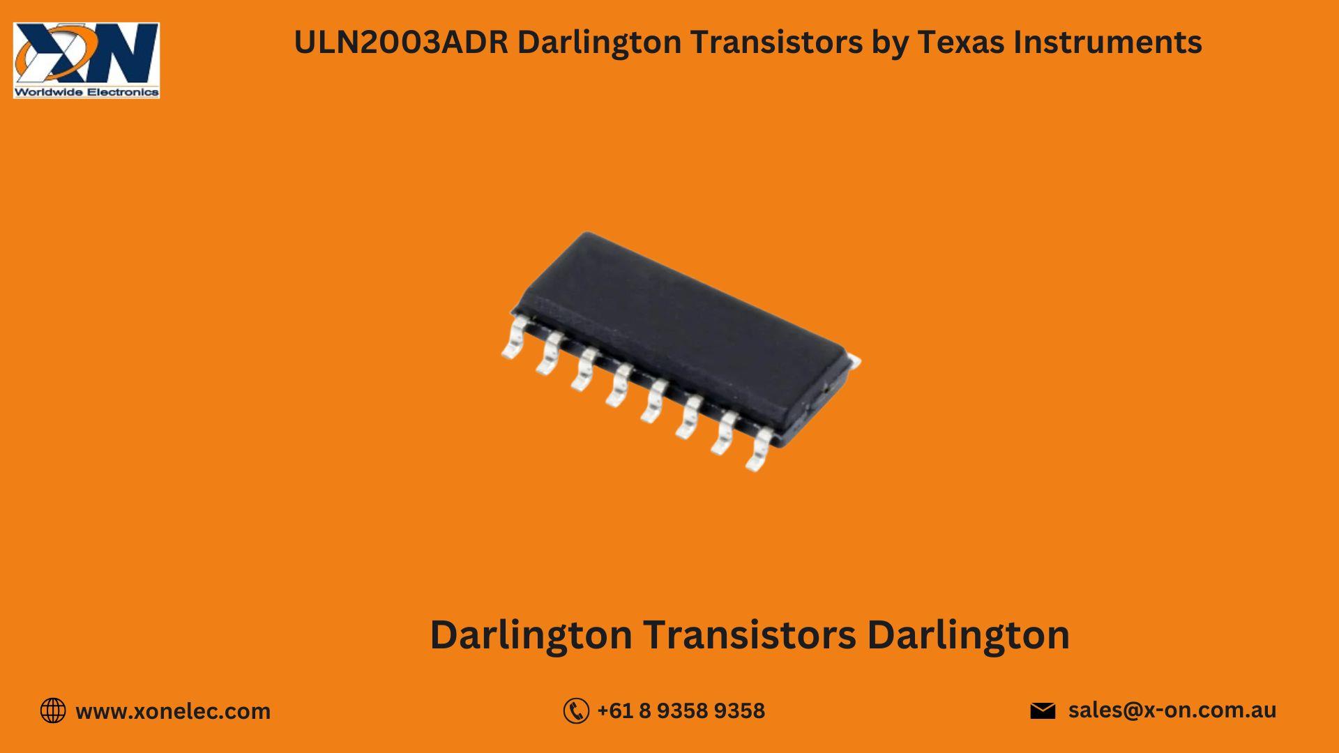 ULN2003ADR Darlington Transistors by Texas Instruments – Buy Online at XON image