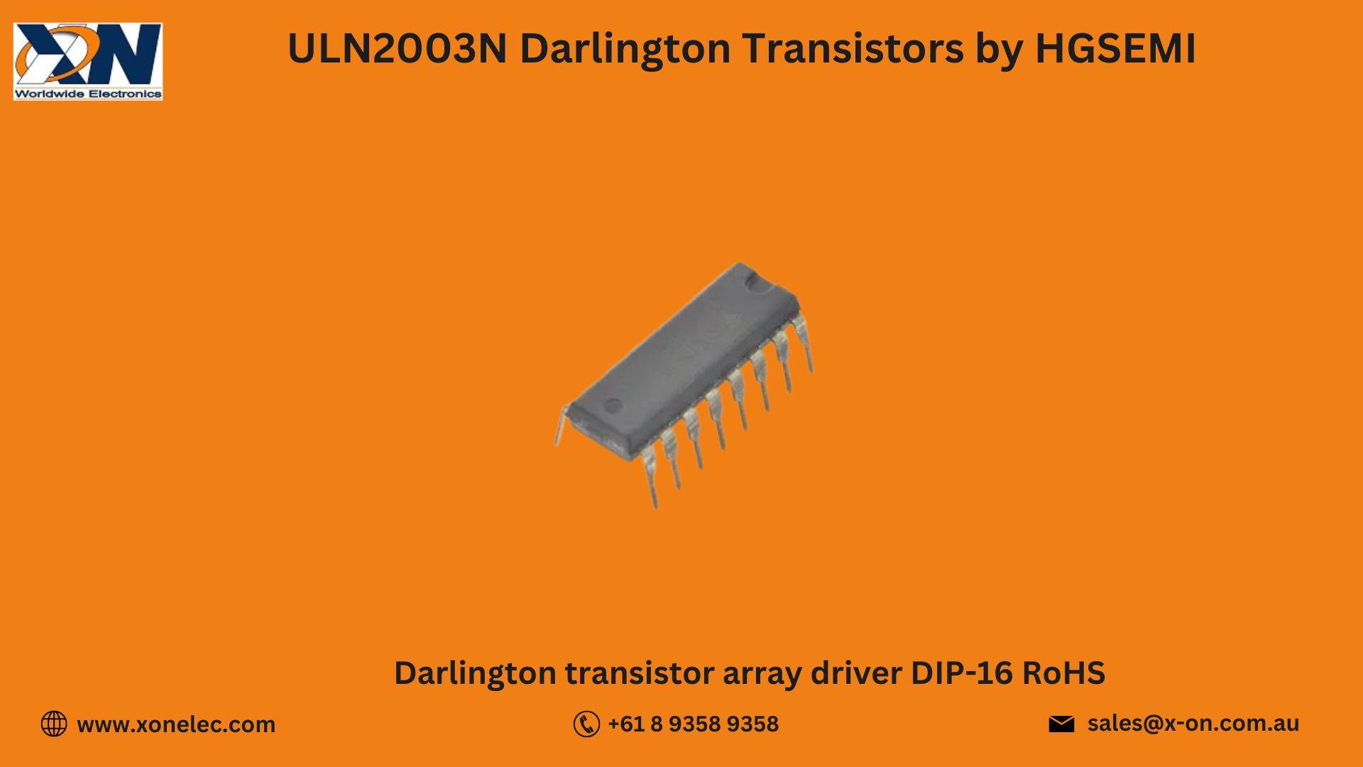 ULN2003N Darlington Transistor by HGSEMI – Buy Online at XON image