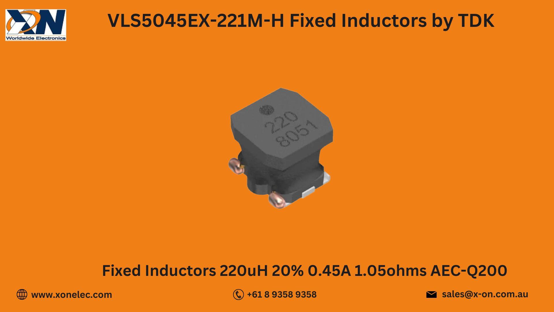 VLS5045EX-221M-H Inductor by TDK – Buy Online at XON image