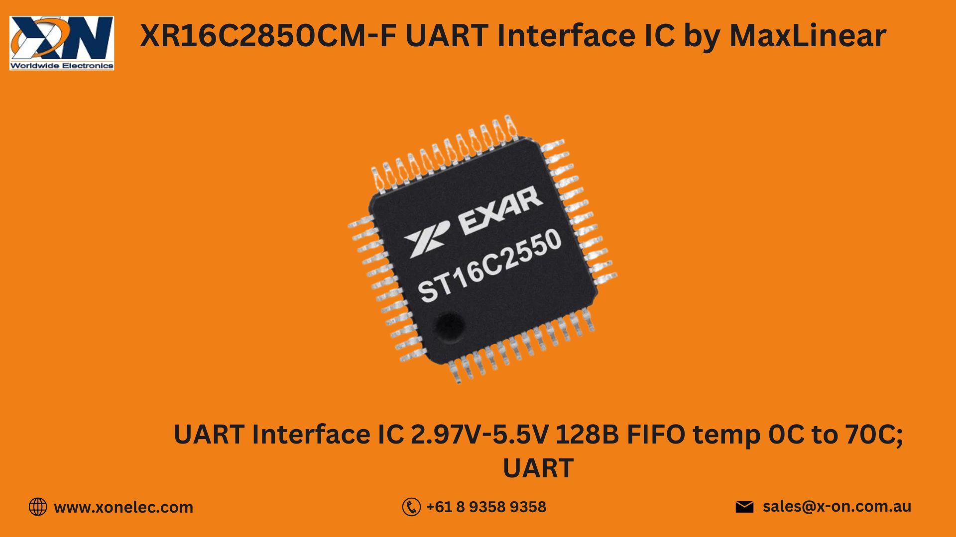 MaxLinear XR16C2850CM-F UART Interface IC image