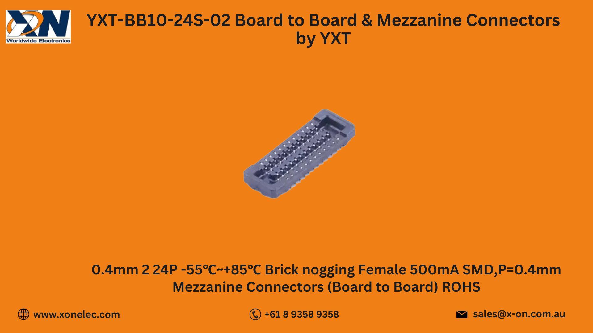 YXT-BB10-24S-02 Mezzanine Connector by YXT – Buy Online at XON image