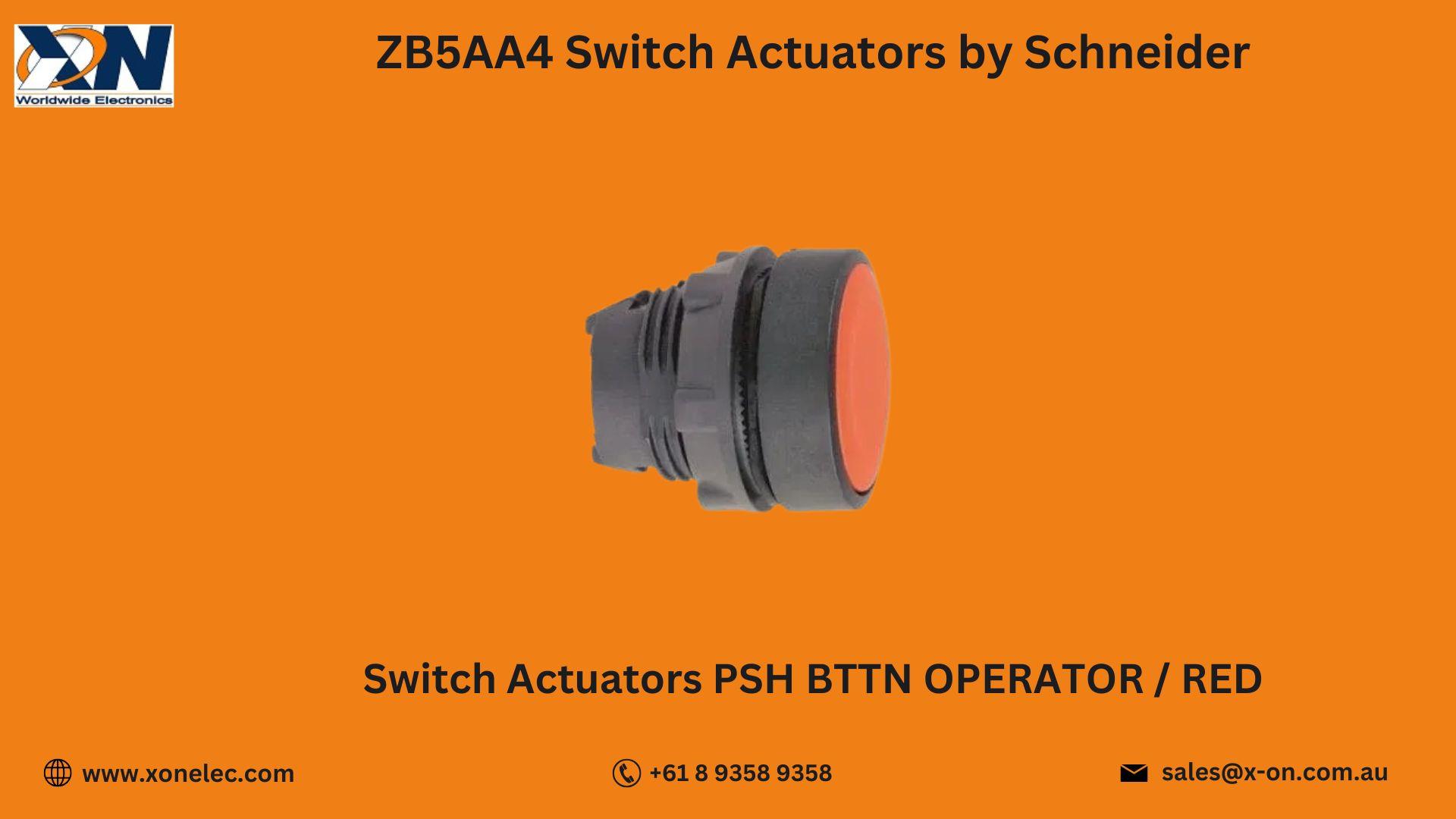 ZB5AA4 Switch Actuator by Schneider – Buy Online at XON image