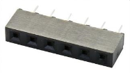 2.54 mm Pack of 100 1 Rows, Receptacle BG095-07-A-N-D 7 Contacts BG095 Series Through Hole Board-To-Board Connector 