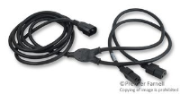 BLACK, 1.8m 17270A 10 B1 AC Power CordsY CORD 16AWG 6FT Pack of 2 