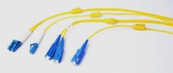 D Fiber Optic Cable Assemblies JumpLC Flexboot2mm SM 9/125 Zip 