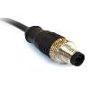 Sensor Cables/Actuator Cables MicroChg 4P M/MP DE ST/ST D-Coded 1m 1201080236 